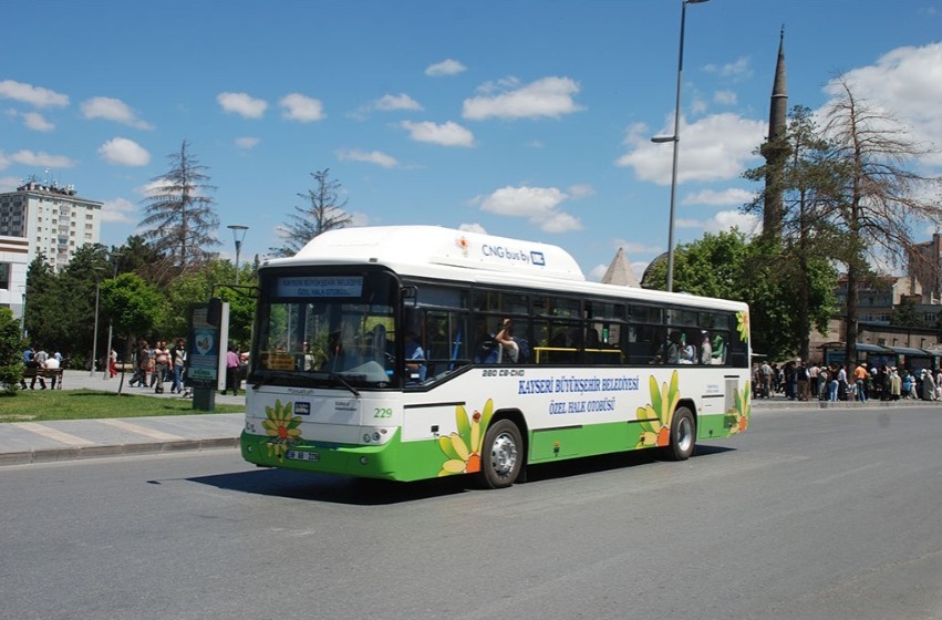 Kayseri'de Toplu taşımaya yine zam geldi